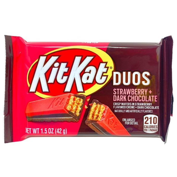 Nestle Kit Kat Duos: Strawberry + Dark Chocolate