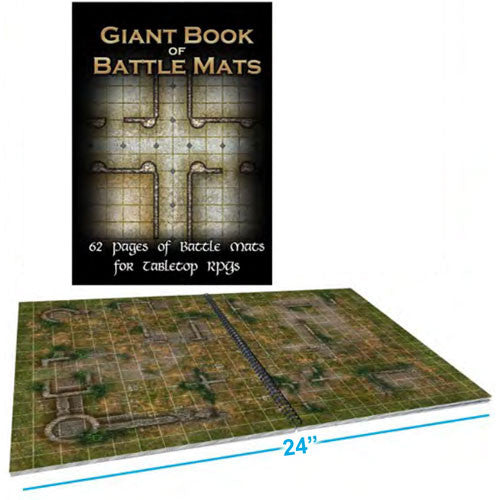 Giant Book of Battle Mats-LVLUP GAMES