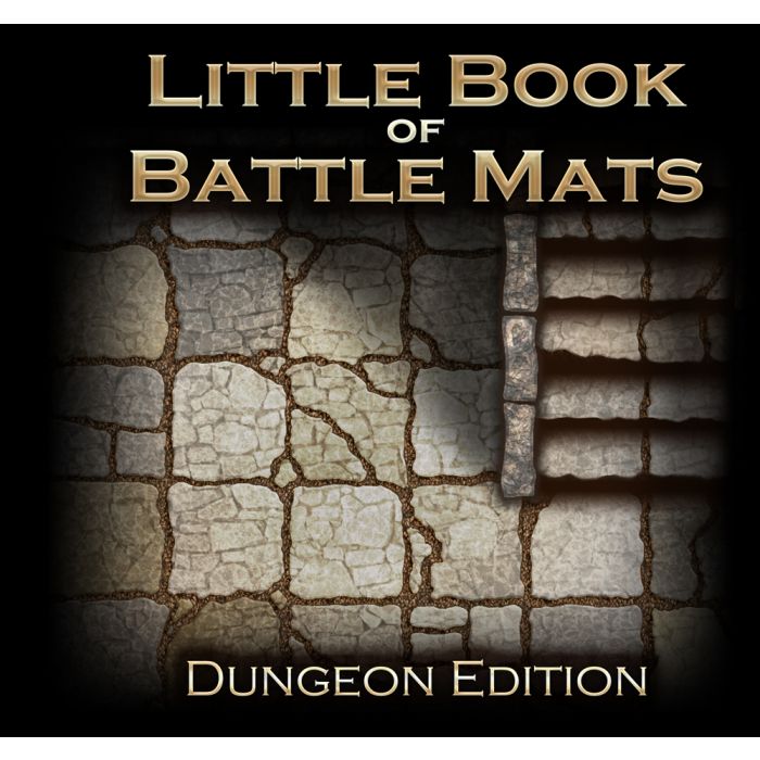 Little Book of Battle Mats: Dungeon Edition-LVLUP GAMES