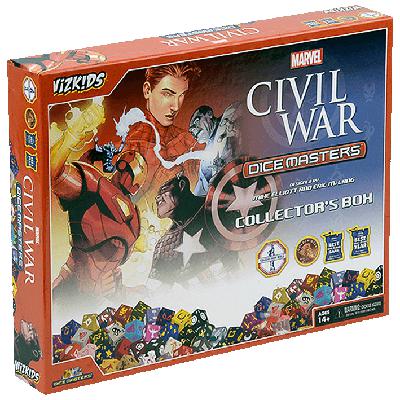 Dice Masters: Marvel Civil War Collector's Box-LVLUP GAMES