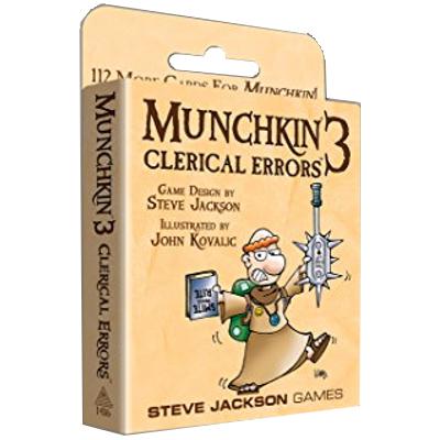 Munchkin 3: Clerical Errors-LVLUP GAMES