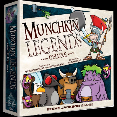 Munchkin: Legends Deluxe (2nd Edition)-LVLUP GAMES