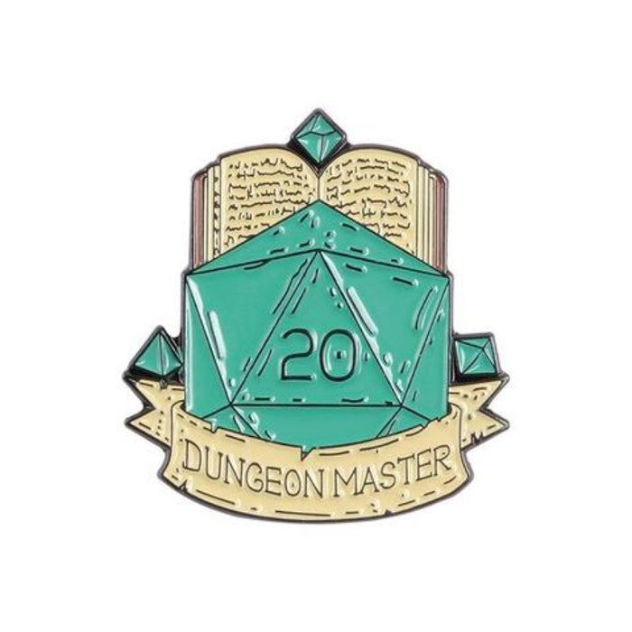 D20 "Dungeon Master" Enamel Pin