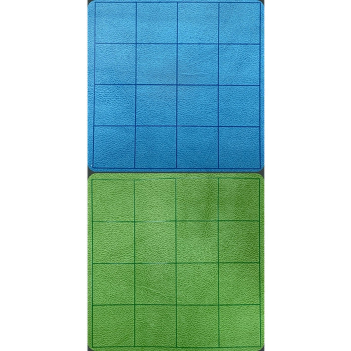 Chessex Reversible Megamat 1' Blue Green Square 34 5' X 48'