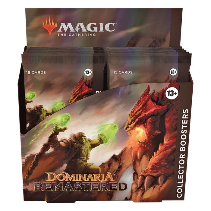 Magic the Gathering: Dominaria Remastered - Collector Booster Box (12 Packs)