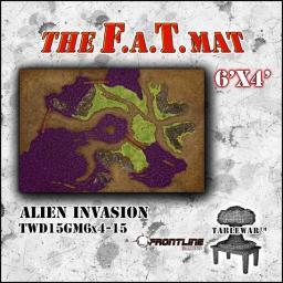 F.A.T. Mats: Alien Invasion 6X4 
