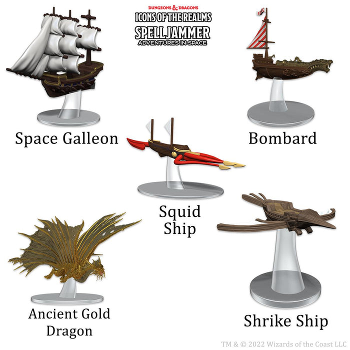 D&D Icons of the Realms: Spelljammer: Adventures in Space - Ship Scale - Welcome to Wildspace