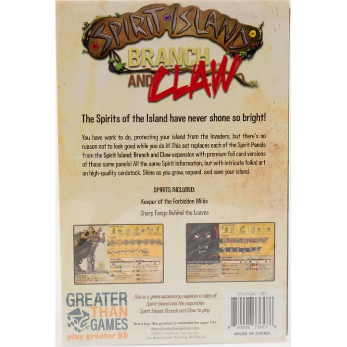 Spirit Island: Branch and Claw Foil Panels