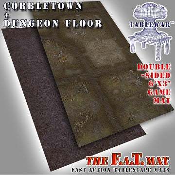 F.A.T. Mats: Cobblestone/Dungeon Floor 6X3 