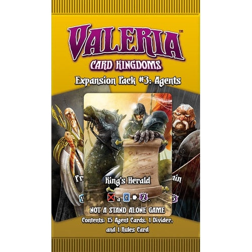 Valeria Card Kingdoms: Expansion Pack #3 - Agents