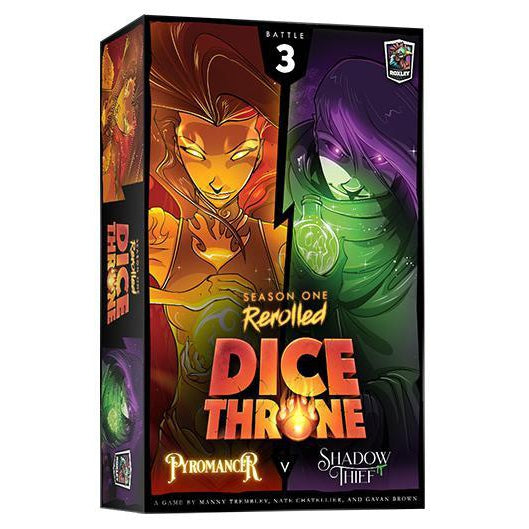 Dice Throne: Season 1 - Pyromancer VS Shadow Thief