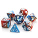 Die Hard Dice:  RPG Set - Copper/Turquoise Alloy
