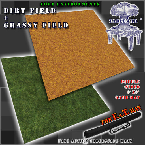 F.A.T. Mats: Core Environment Dirt/Grassy 3X3 