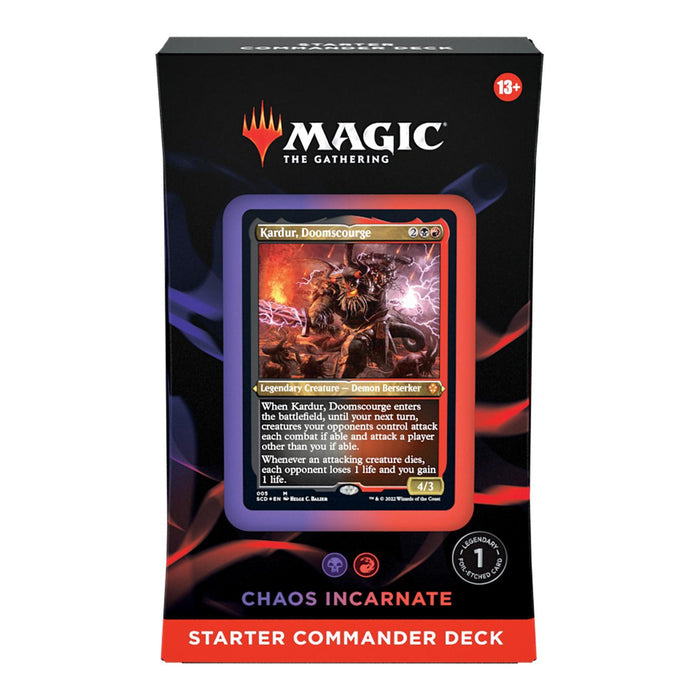 Magic the Gathering: Starter Commander Deck - Chaos Incarnate