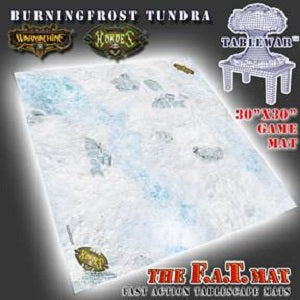 F.A.T. Mats: Burningfrost Tundra 30"X30" 