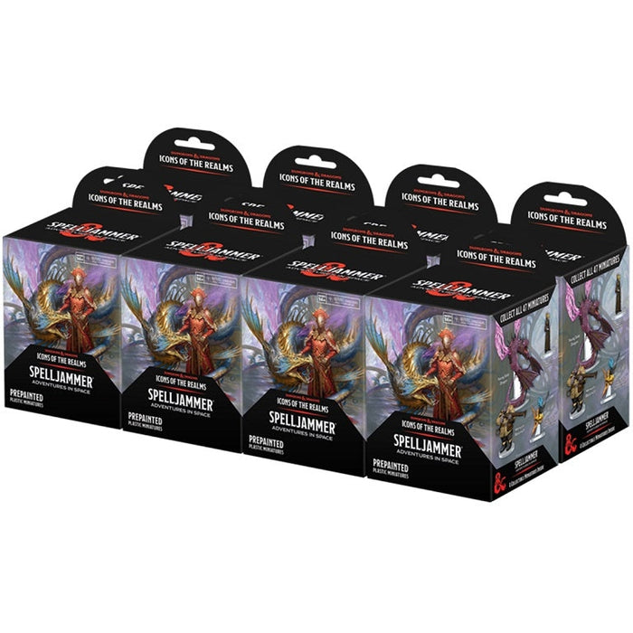 D&D Icons of the Realm: Spelljammer Adventures in Space Booster Brick (8 Boxes)