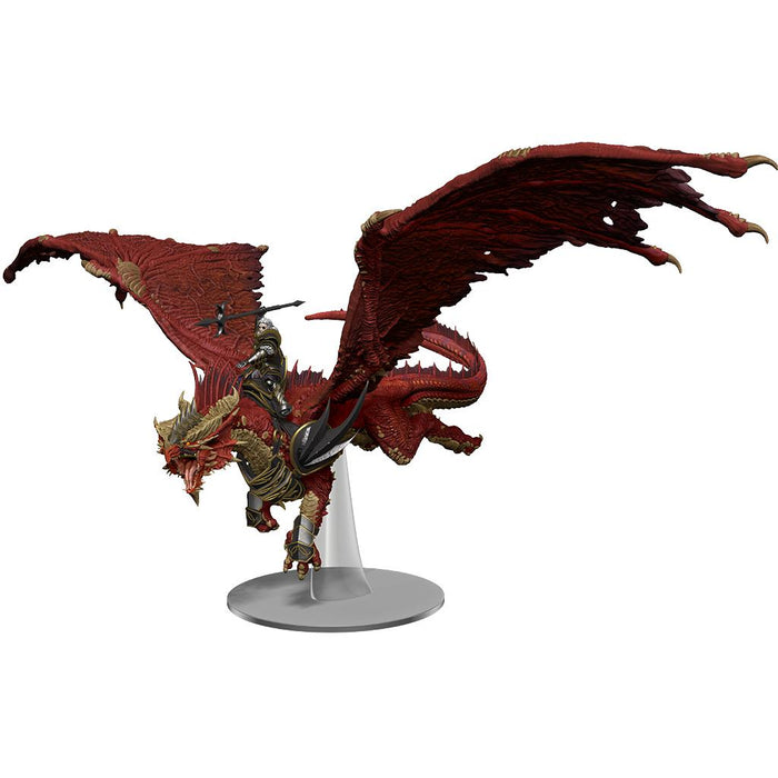 D&D Icons of the Realms: Dragonlance - Kansaldi on Red Dragon Premium Figure