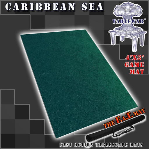 F.A.T. Mats: 'Caribbean Sea' (Darker Ocean) 4X3