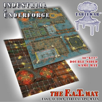 F.A.T. Mats: Industrial/Underforge 30"X22" 