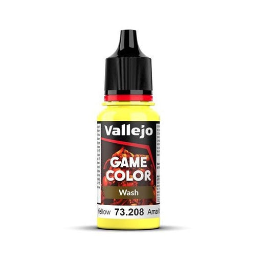 Vallejo: Game Color Wash - Yellow (18ml) 
