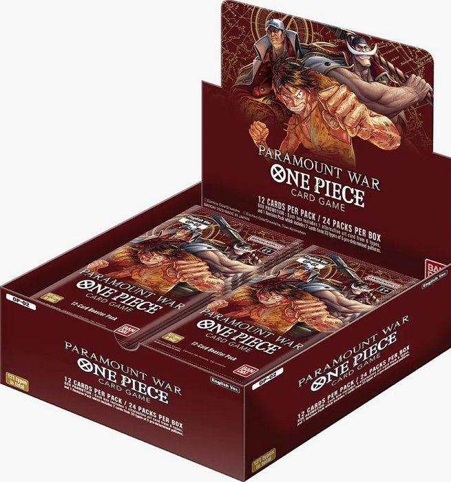 One Piece Card Game: Paramount War Booster Box (24 Packs)