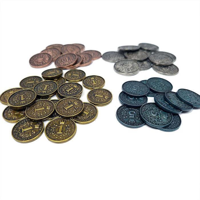 Rococo Deluxe Metal Coins
