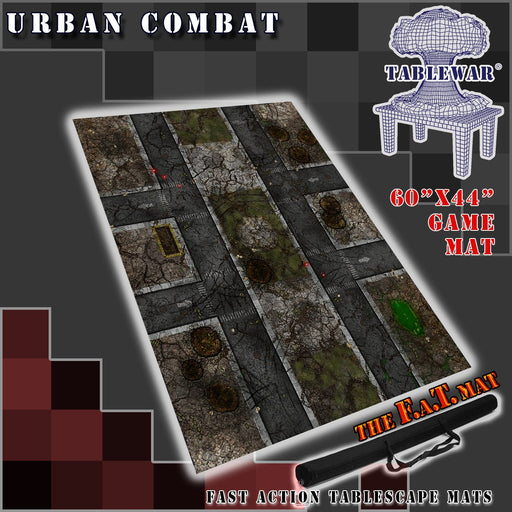 F.A.T. Mats: Urban Combat 60"X44"