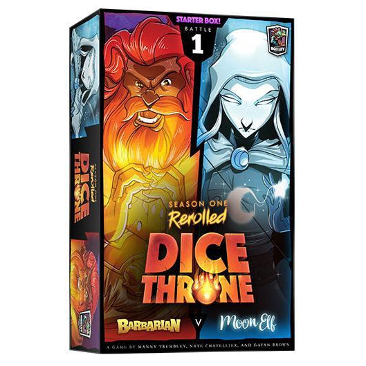 Dice Throne: Season 1 - Barbarian VS Moon Elf