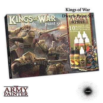 The Army Painter: Warpaints - Kings Of War Dwarfs Paint Set
