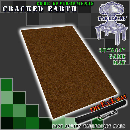 F.A.T. Mats: Core Envrnmnt Cracked Earth 30"X44"