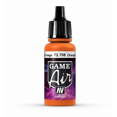 Vallejo: Air Color - Orange Fire, 17ml (Discontinued)