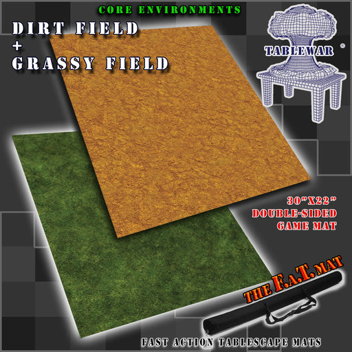 F.A.T. Mats: Core Environment Dirt/Grassy 30"X22"
