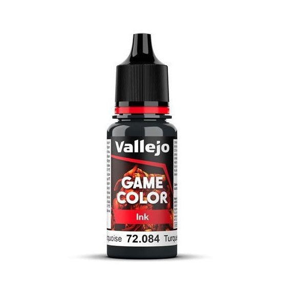 Vallejo: Game Color - Ink - Dark Turquoise (18ml) 
