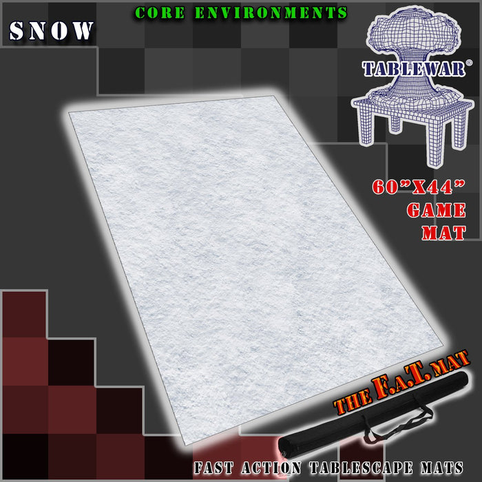 F.A.T. Mats: Core Environment Snow 60"X44"