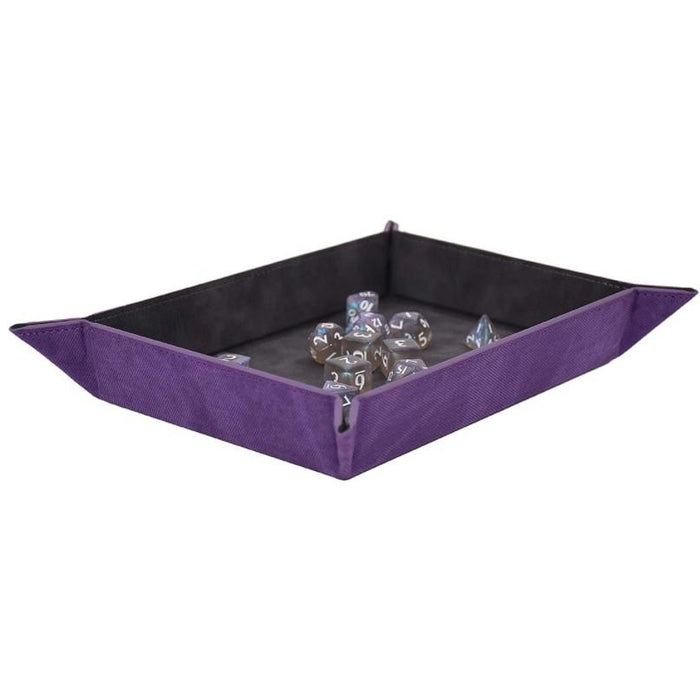 Ultra PRO Foldable Dice Rolling Tray: Suede Collection