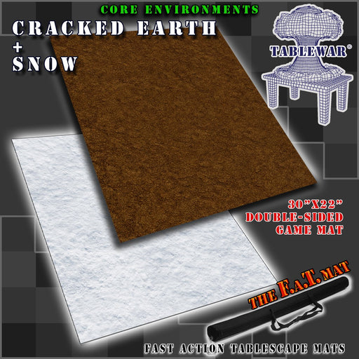 F.A.T. Mats: Core Envrnmnt Earth/Snow 30"X22"