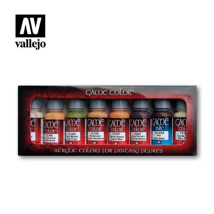 Vallejo: Game Color - Skin Tones Set of 8