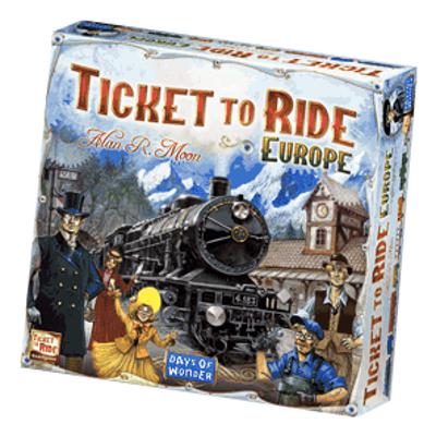 Ticket to Ride: Europe-LVLUP GAMES