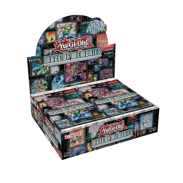 Yugioh: Maze of Memories Booster Box (24 Packs)