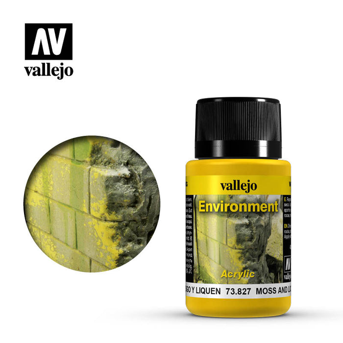 Vallejo: Weathering Effects: Moss and Lichen (40ml)