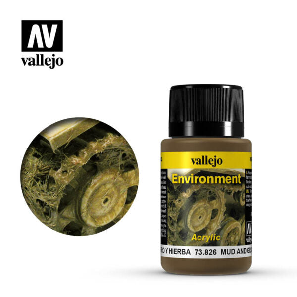 Vallejo: Weathering Effects: Mud And Grass (40ml)